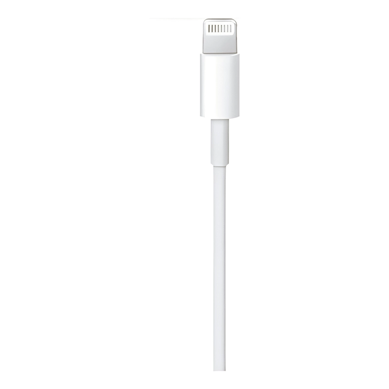 CABLE CARGADOR PARA IPHONE SE 8 X XR XS 11 12 13 2 MT BLANCO - 2