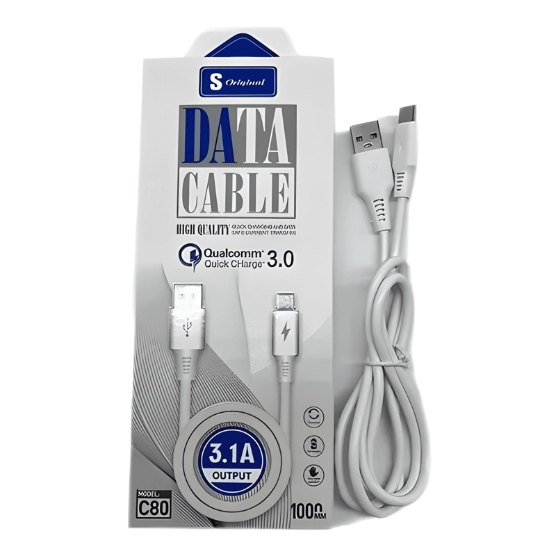 CABLE USB 3.0 TIPO C CARGA RAPIDA 1M - 2