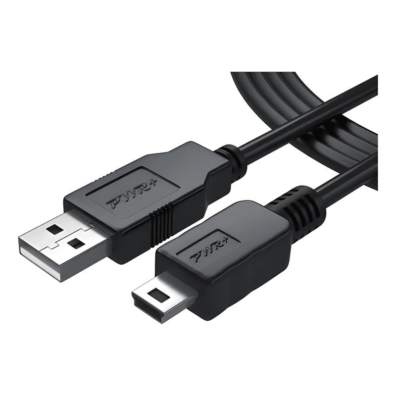 CABLE USB MINI-USB SEISA 1.5M CONECTA PS3 PSP CARGA NEGRO - 3