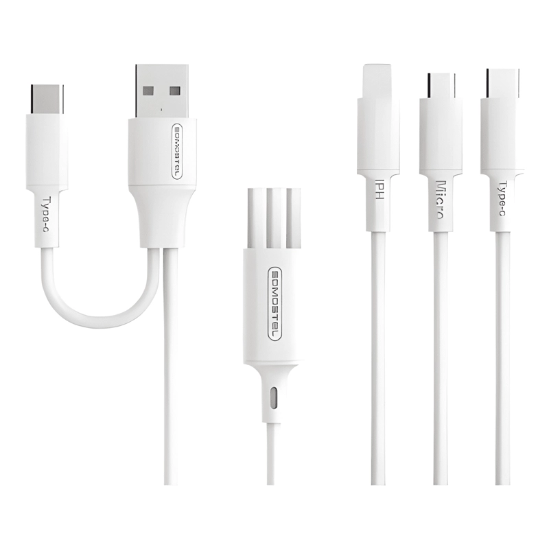 GENÉRICO CABLE DE CARGA UNIVERSAL MULTIFUNCIONAL 6 EN 1 SOMOSTEL BT14