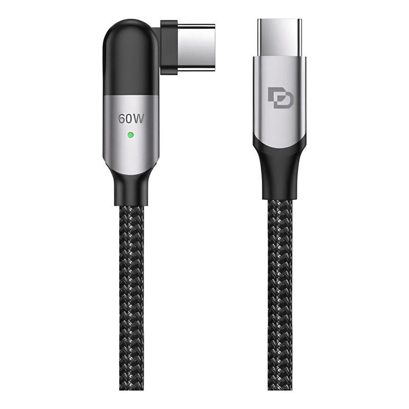 CABLE GIRATORIO USB-C A USB-C 60W DE 2M RUGGED DUSTED - 2