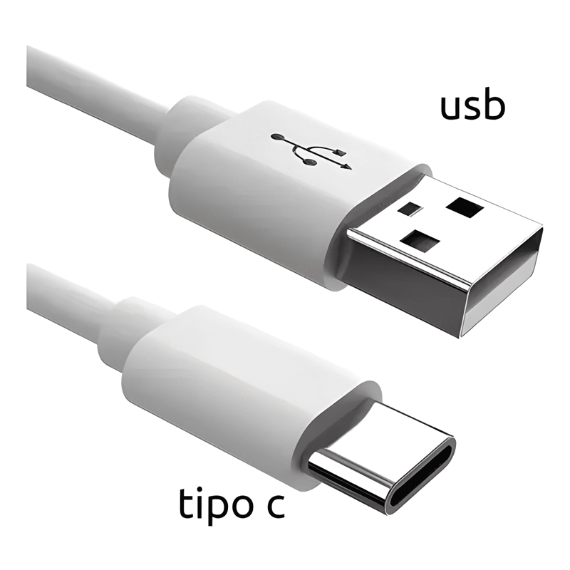 CABLE DE CARGADOR Y DATOS USB A TIPO C 1 METRO - 1