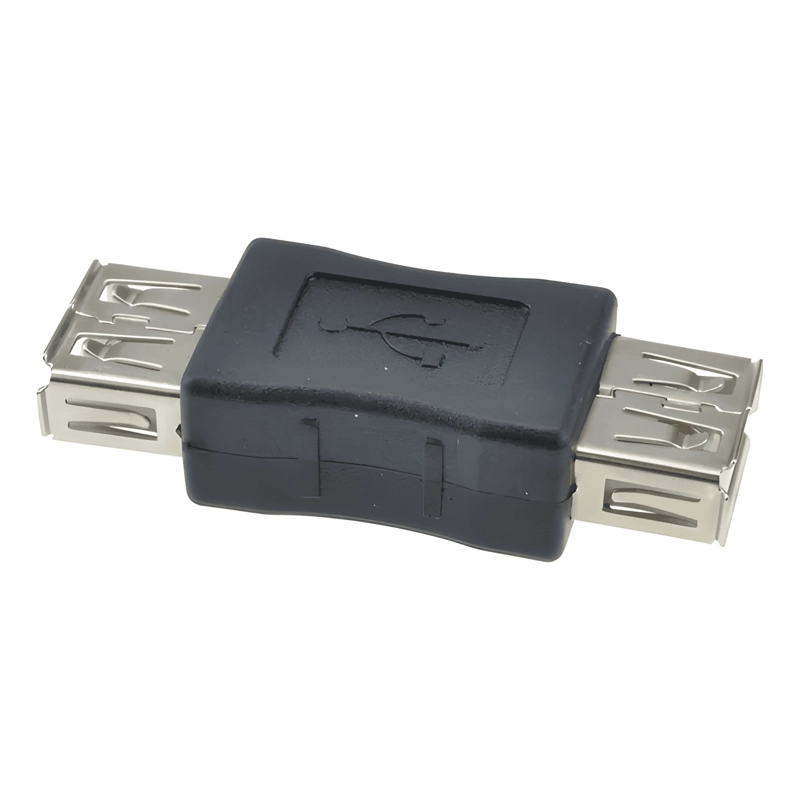 COPLA ADAPTADOR USB HEMBRA HEMBRA CAMBIADOR GENERO EXTENSION - 2