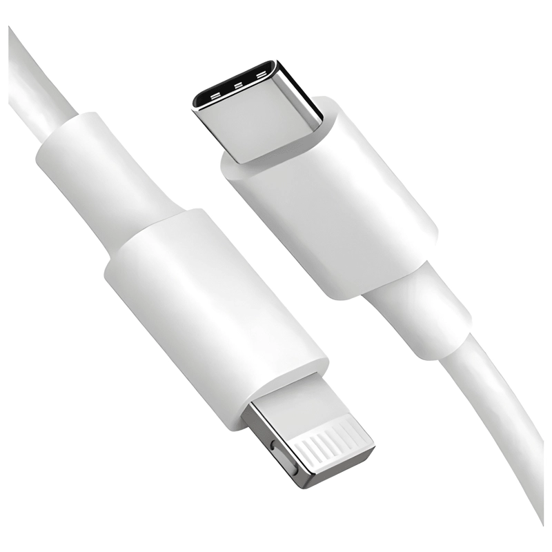 CABLE PARA IPHONE USB-C LIGHTNING CARGA RAPIDA 1 METRO - 2