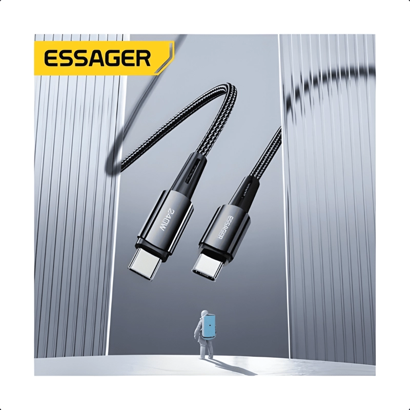 GENÉRICO CABLE CARGA ULTRA RAPIDA USB TIPO C- C 240W 5A PD3.1 #24