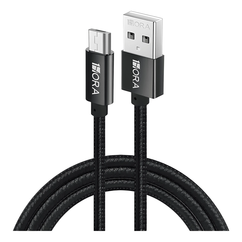 GENÉRICO CABLE MICRO USB CARGA RAPIDA 2.4A DATOS 3.0 NYLON NEGRO
