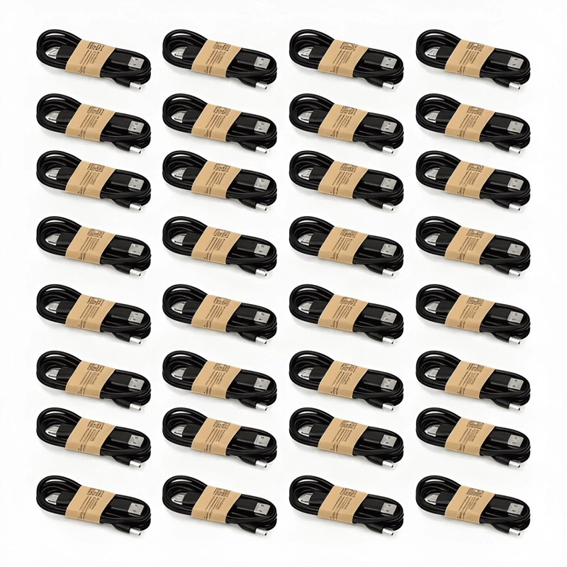 PACK 20 CABLES MICRO USB POR MAYOR AJ SHOP BLANCO - 3