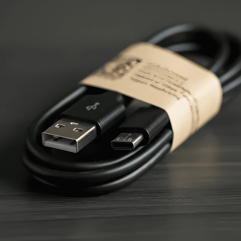 PACK 20 CABLES MICRO USB POR MAYOR AJ SHOP BLANCO - 4