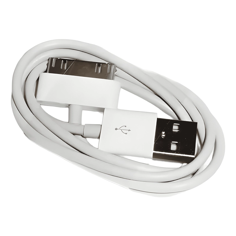 CABLE USB COMPATIBLE IPHONE 4 - 4S - IPAD - IPOD 30 PINES - 2