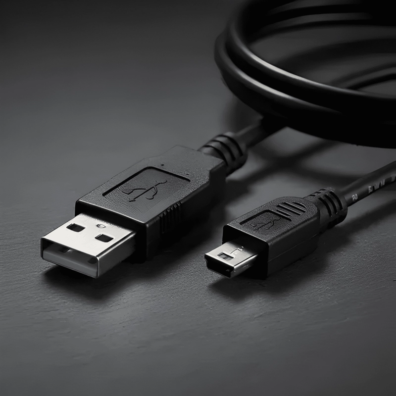 CABLE MINI USB A USB 5 PINES 1.8 METROS - 2
