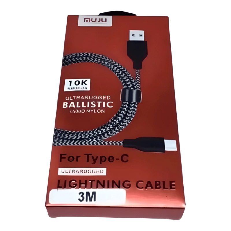 CABLE TIPO C 3 METROS LARGA DURACION REFORZADO #4 - 4