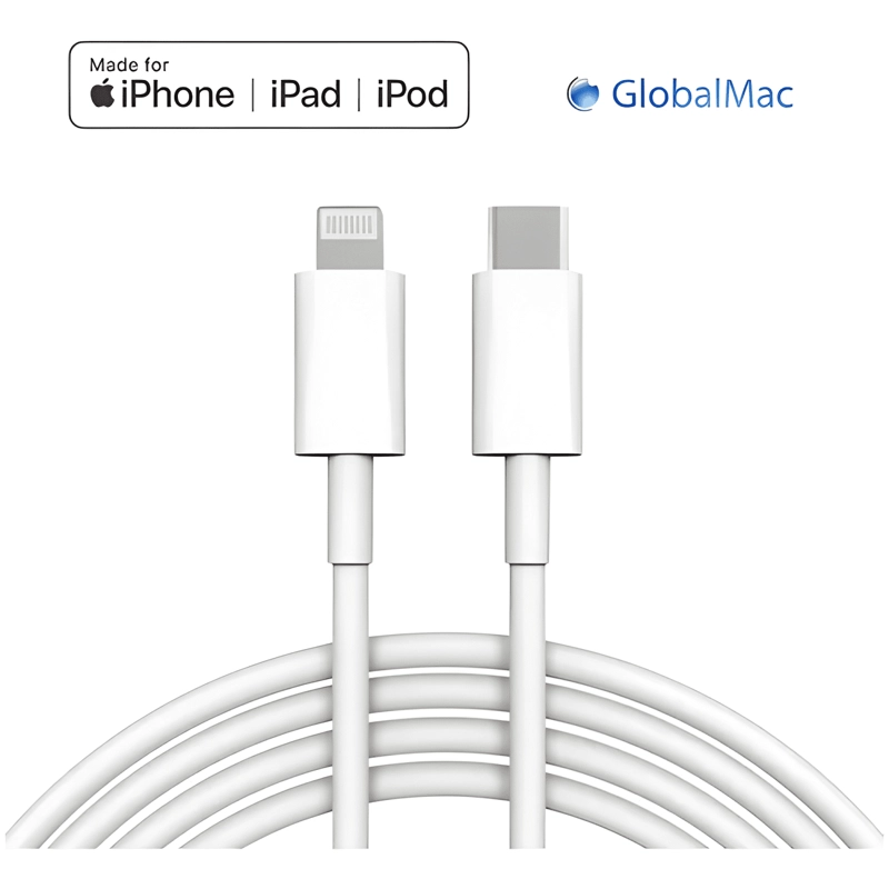 GENÉRICO CABLE USB-C A LIGHTNING PARA IPHONE CERTIFICADO MFI