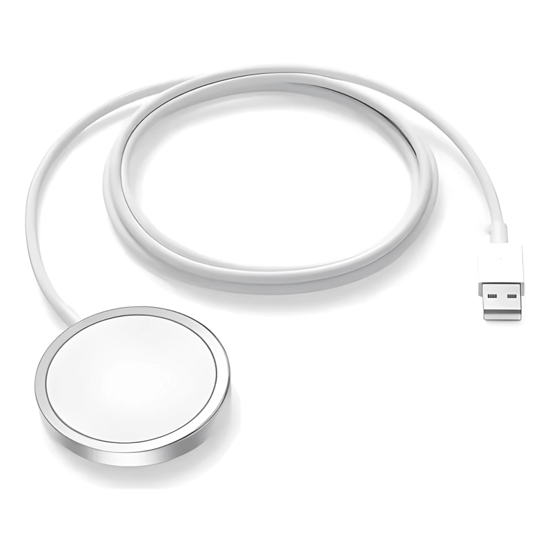 CARGADOR MAGNE TICO INALAMBRICO COMPATIBLE MAGSAFE 15W BLANCO - 2