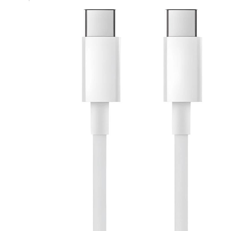 CABLE FLEXIBLE TIPO C PARA IPHONE 15 PLUS Y 15 ULTRA BLANCO - 2