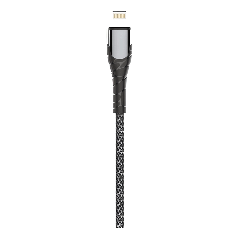 CABLE USB-C A LIGHTNING IPHONE CARGA RAPIDA 2M 30W GRIS - 2