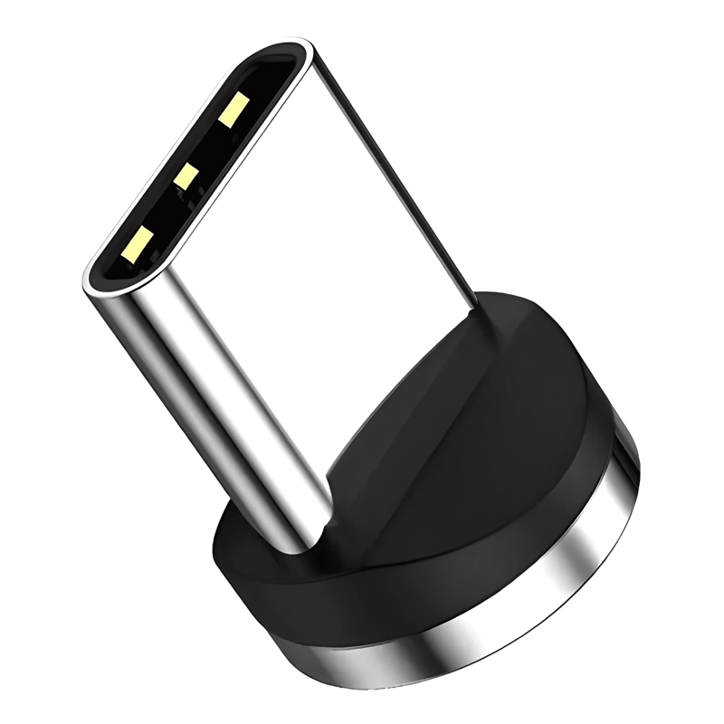 GENÉRICO CABLE CARGADOR MAGNE TICO USB 3 EN 1 TIPO-C MICRO USB IOS