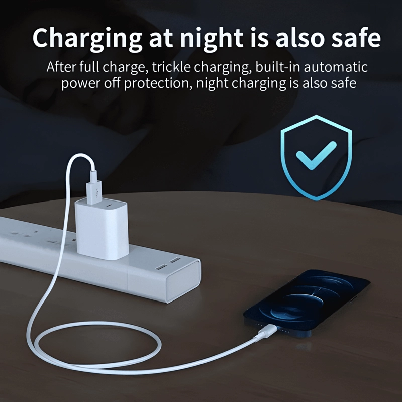 CABLE CARGADOR 1 METRO PARA IPHONE 11 12 13 14 BLANCO #15 - 2