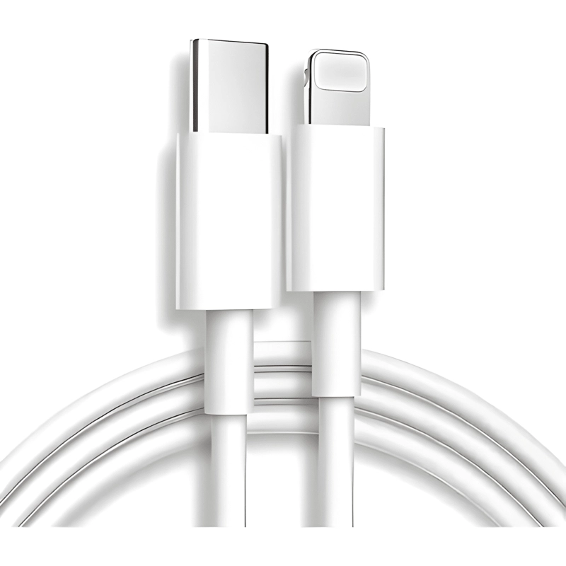 GENÉRICO CABLE USB TIPO C A LIGTHING CARGA RAPIDA DE 2 METROS