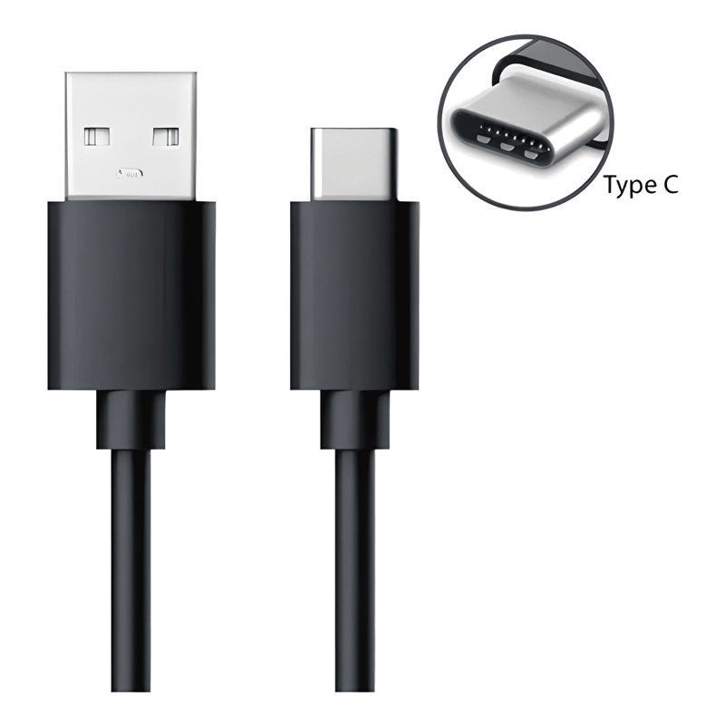 CABLE USB MI TURBO POWER COMPATIBLE MOTOROLA SALIDA TIPO C - 1