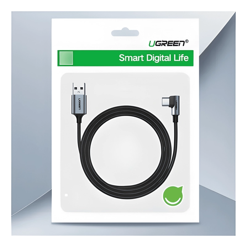 CABLE USB TIPO C CON ANGULO RECTO 50 CENTIMETROS 0,5M #2 - 4