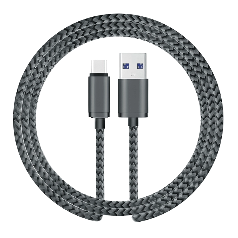 GENÉRICO CABLE TIPO C 3 METROS LARGA DURACION REFORZADO #2