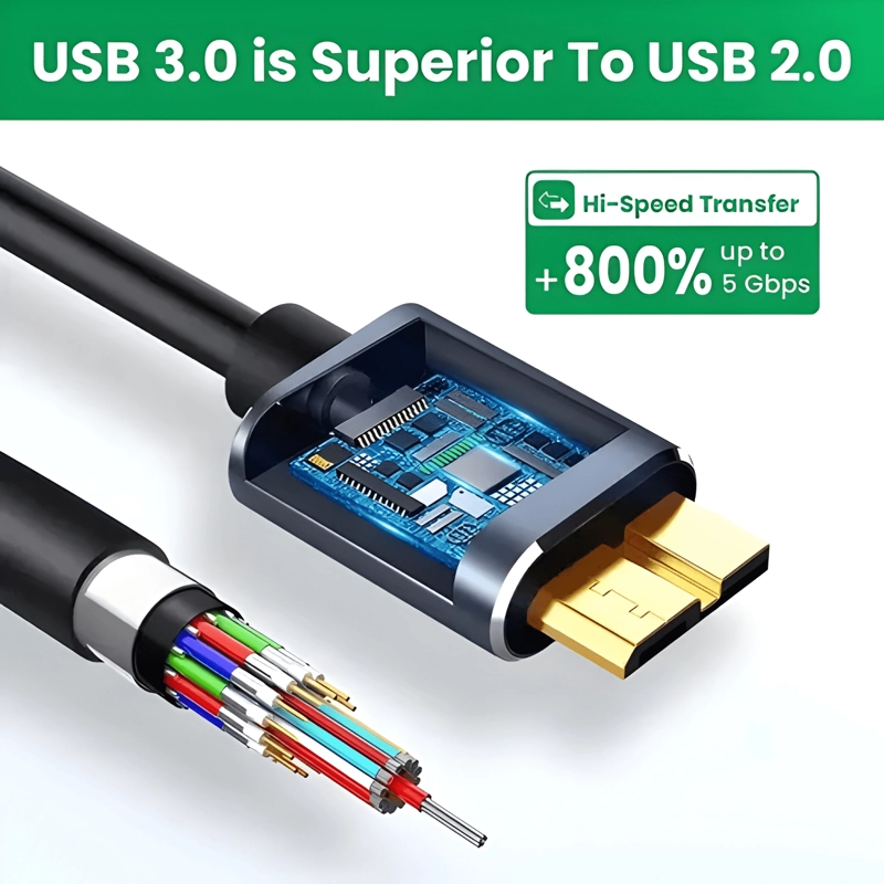CABLE USB C MICRO B 3.0 - 3