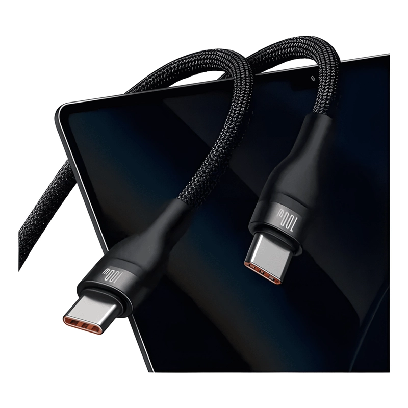 CABLE TIPO C 2 EN 1 CARGA RAPIDA 100W 20V 5A - 2