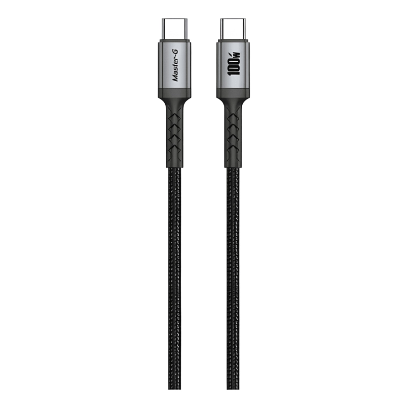 GENÉRICO CABLE DE CARGA RAPIDA USB-C A C ANTINUDOS 100W