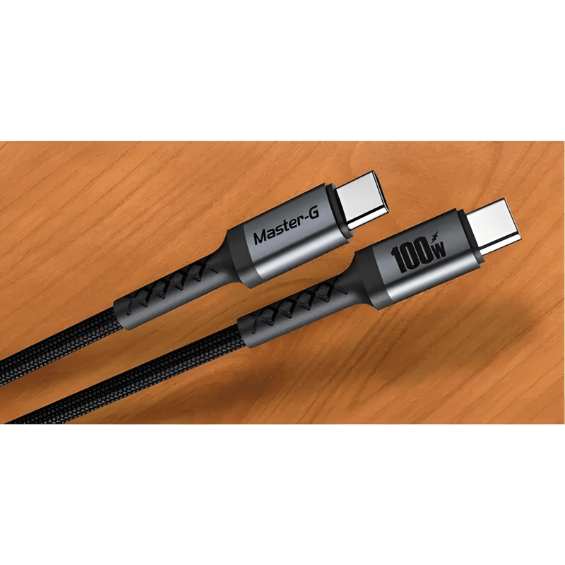 CABLE DE CARGA RAPIDA USB-C A C ANTINUDOS 100W - 2
