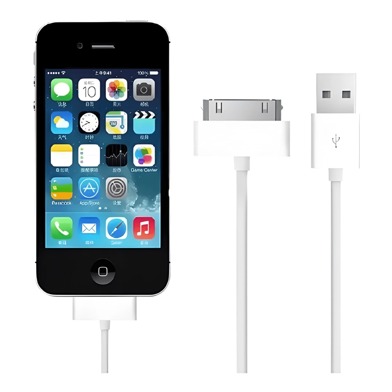 CABLE COMPATIBLE CON IPHONE 3G 3GS IPOD IPHONE 4 4S IPAD 2 3 - 1