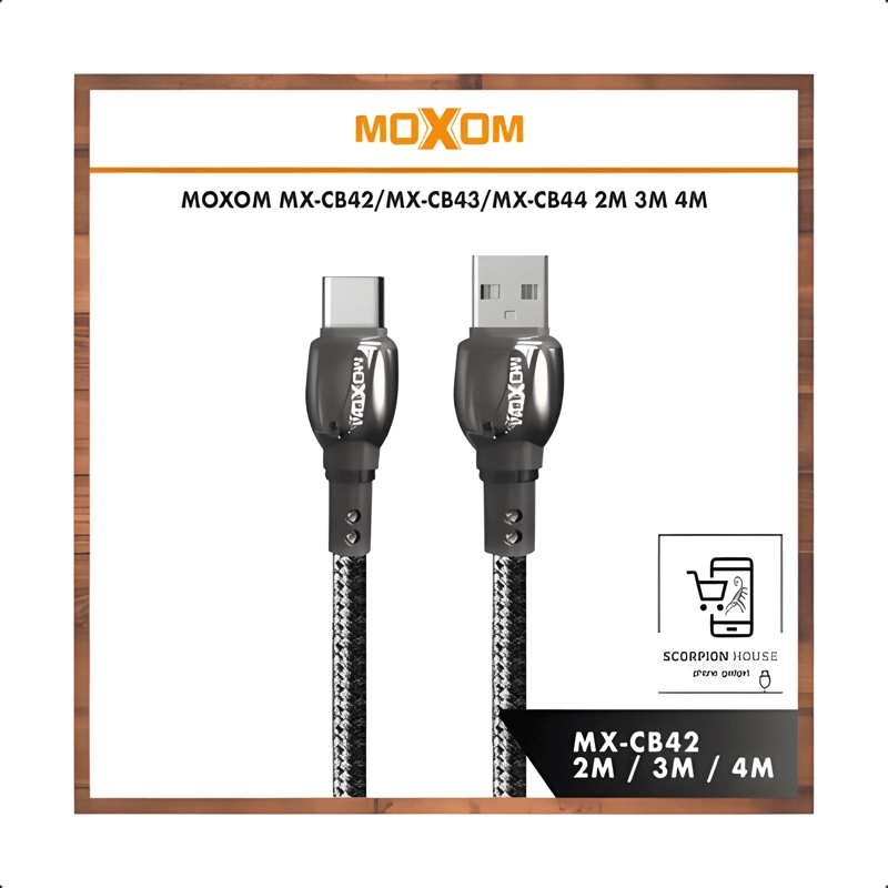 CABLE TIPO C CARGA RAPIDA 3 METROS REFORZADO /PLOMO NEGRO - 3