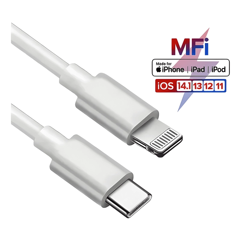 CABLE PARA IPHONE TIPO C DATOS Y CARGA 20W / 1 METRO - 2