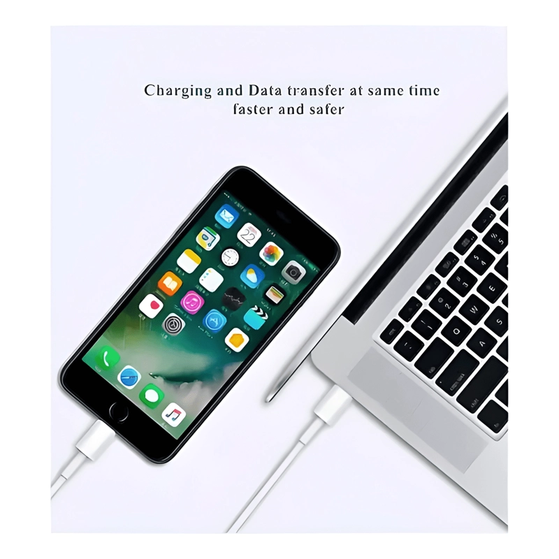 CABLE PARA IPHONE TIPO C DATOS Y CARGA 20W / 1 METRO - 4
