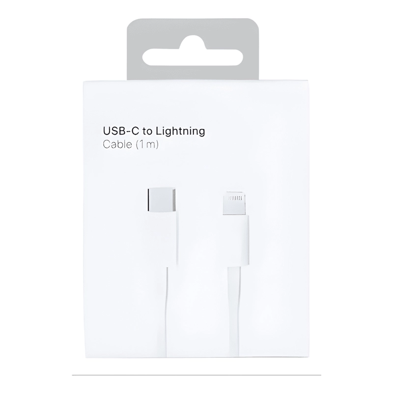 CABLE USB C CARGA RAPIDA PARA IPHONE 11 12 13 14 BLANCO - 3