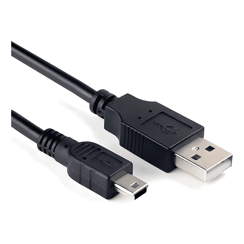 CABLE MINI USB 5 PINES V3 1,5 METROS COMPATIBLE PS3 PC - 3