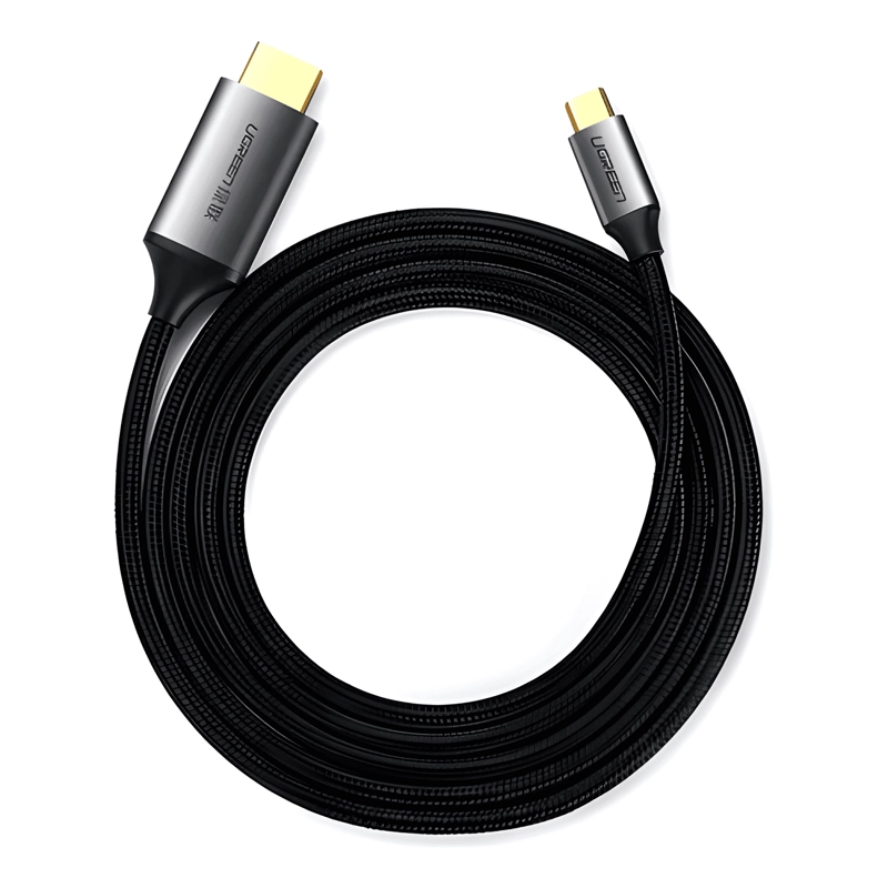 CABLE USB C A HDMI MACHO-MACHO 4K 60 HZ 1.5M ALUMINIO - 2