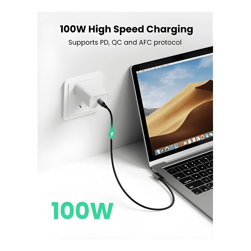 CABLE USB-C 2.0 A USB-C 2.0 1M NEGRO - 3