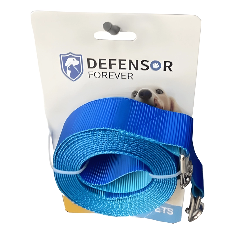 CORREA PLANA LARGA RESISTENTE PARA PERROS 3 METROS X 2,5CM - 1