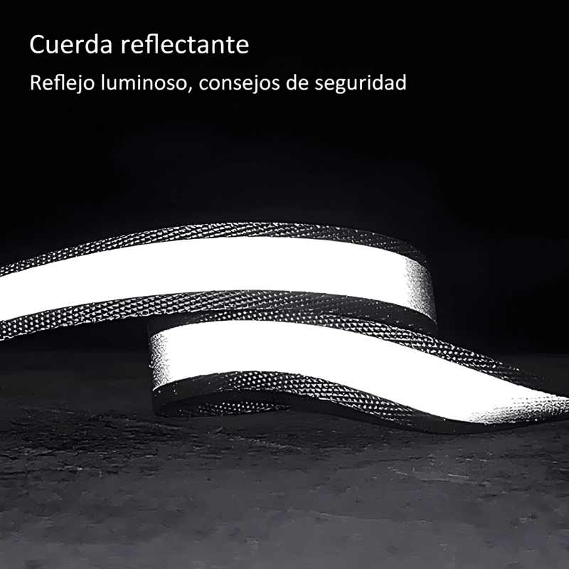 CORREA RETRACTIL PARA PERRO 5M HASTA 50KG CON LUCESLED - 2