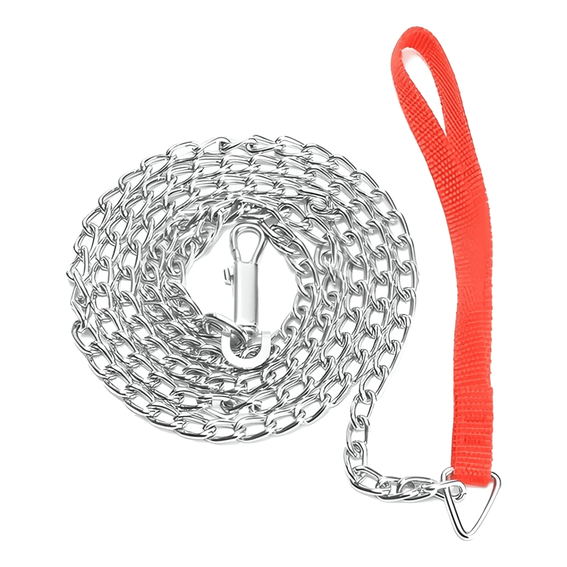 CADENA CORREA DE ACERO PARA PERROS TALLA L / CODYSTORE - 3