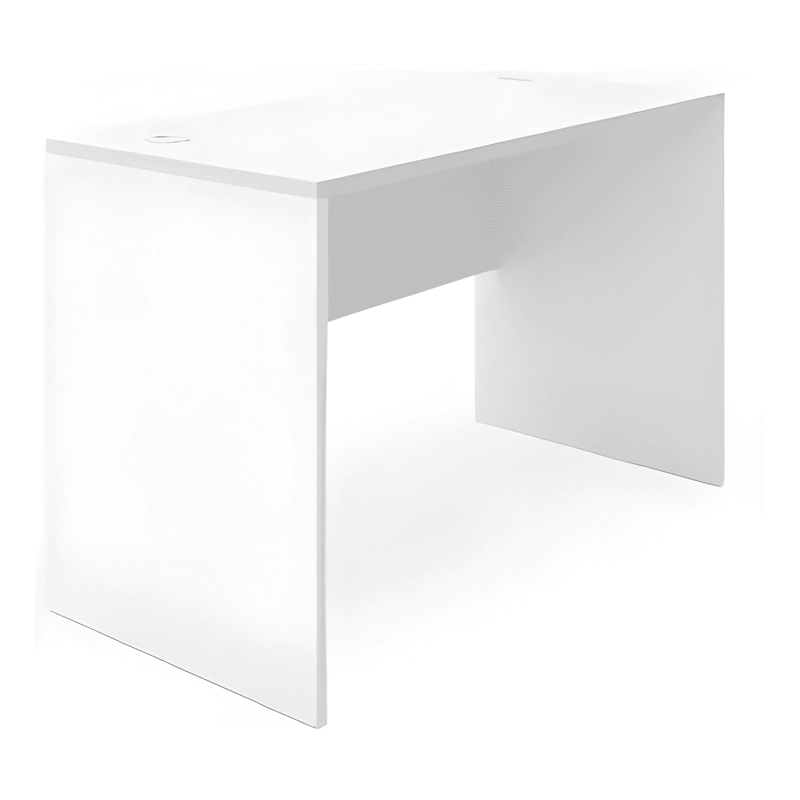 MESA OFICINA ESCRITORIO MELAMINA 120X60 FORM BLANCO #4 - 1