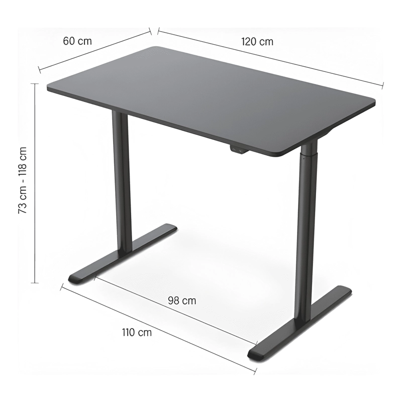ESCRITORIO HOME OFFICE ORION ELE CTRICO FORM NEGRO - 4
