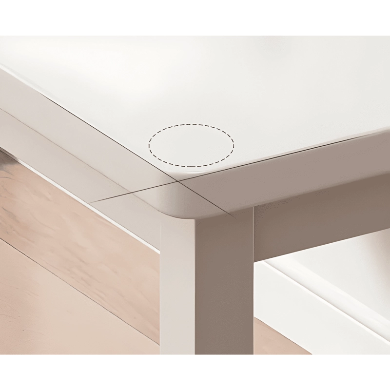ESCRITORIO MODERNO LISO OFICINA MADERA 120X60X75CM HOMER - 4