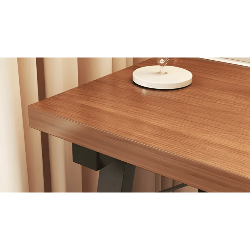 HOMER DESIGN ESCRITORIO PATA METAL OFICINA MARRON - 3