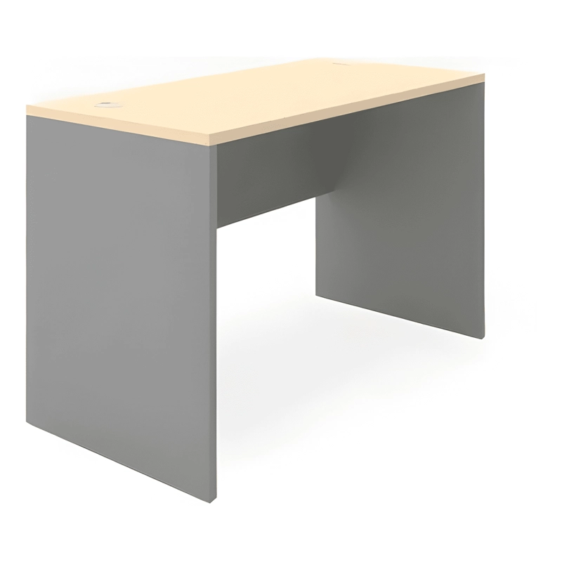 MESA OFICINA ESCRITORIO MELAMINA 120X60 FORM GRIS - 1