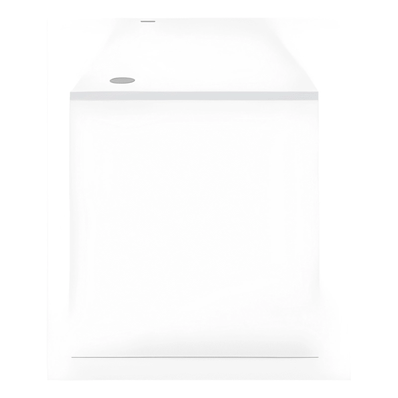 MESA OFICINA ESCRITORIO MELAMINA 150X70 FORM BLANCO - 2