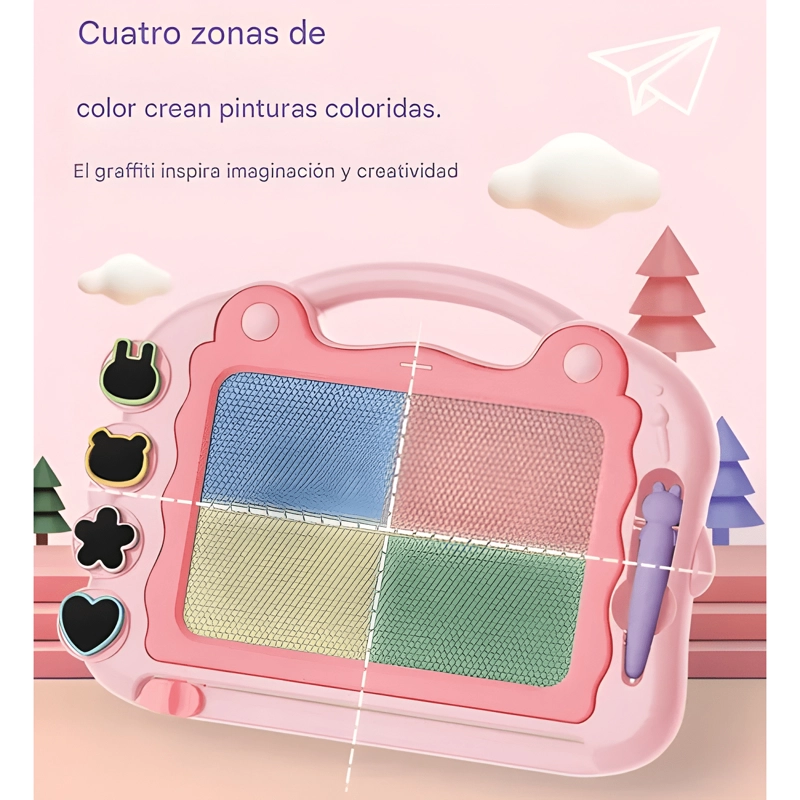 JUEGO PIZARRA MAGICA CON SOPORTE PARA NIÑOS #11 - 1