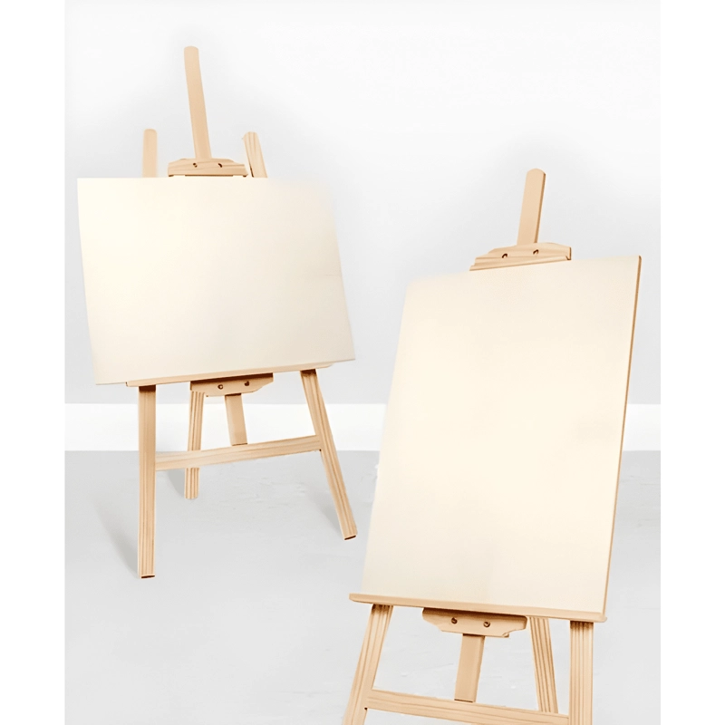 ATRIL CABALLETE PARA PINTAR INFANTIL AJUSTABLE MADERA 90CM - 1