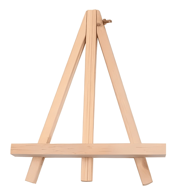SET 12 MINI CABALLETE DE MADERA PARA ATRIL SOPORTE PINTURA - 4