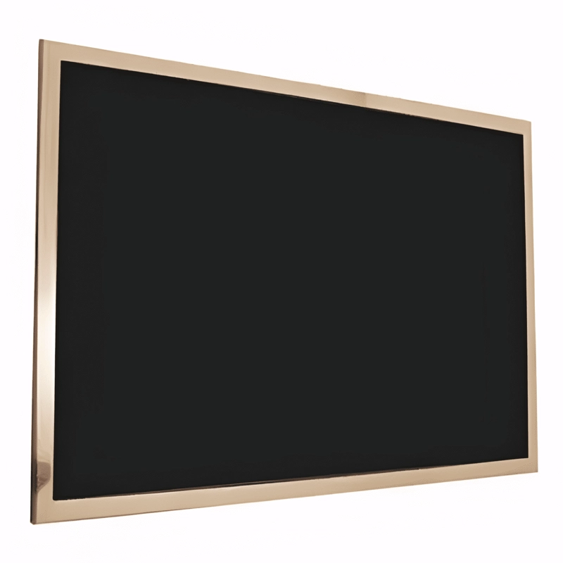 PIZARRA FONDO 60X90 CM CON MARCO DE MADERA NEGRO - 3